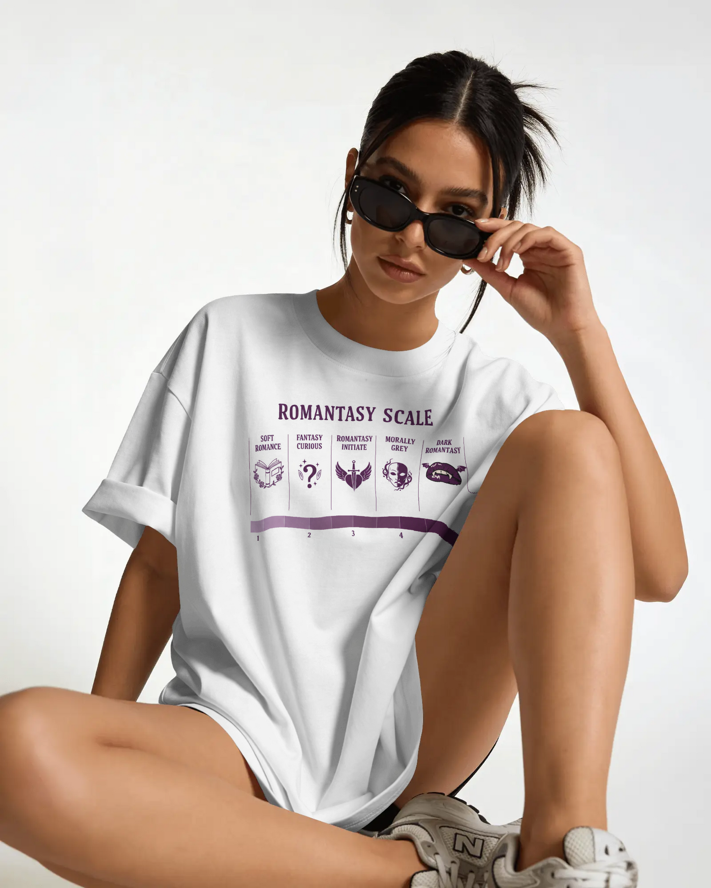 Romantasy Scale T-Shirt | BookTok Reader Tee | Romantasy Gift for Book Lovers